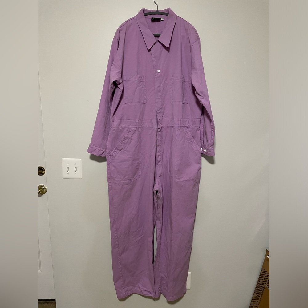 Big Bud Press Long-sleeve Lilac Jumpsuit 3xl